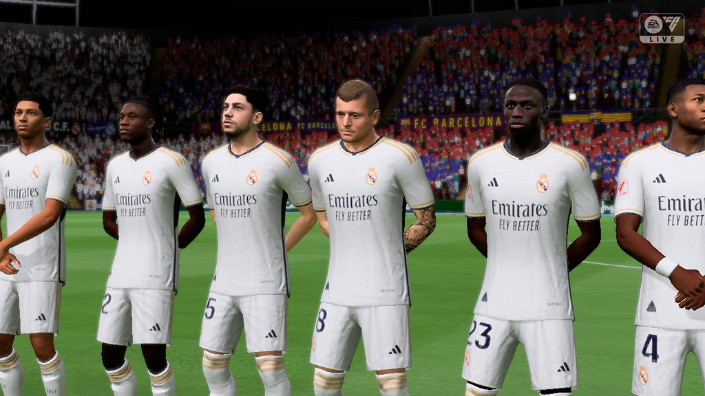 EA Sports FC 24 - Spielermodelle auf der Switch