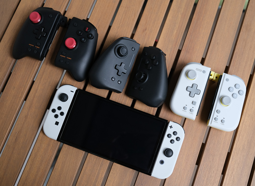 Nintendo Switch Joy-Con Alternativen Größenvergleich